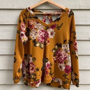 Pink blush maternity sweater